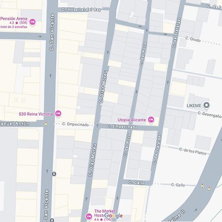 Reina Victoria Prado Sastre Apartment Аликанте Екстериор снимка